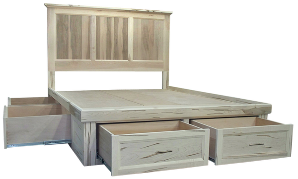 Algonquin Condo bed with drawers open