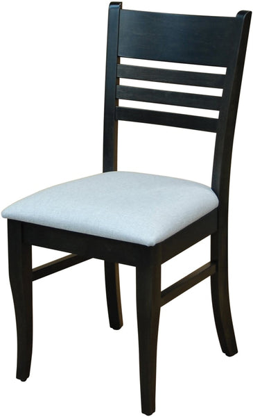 Alex Side Chair Maple with Fabric Seat