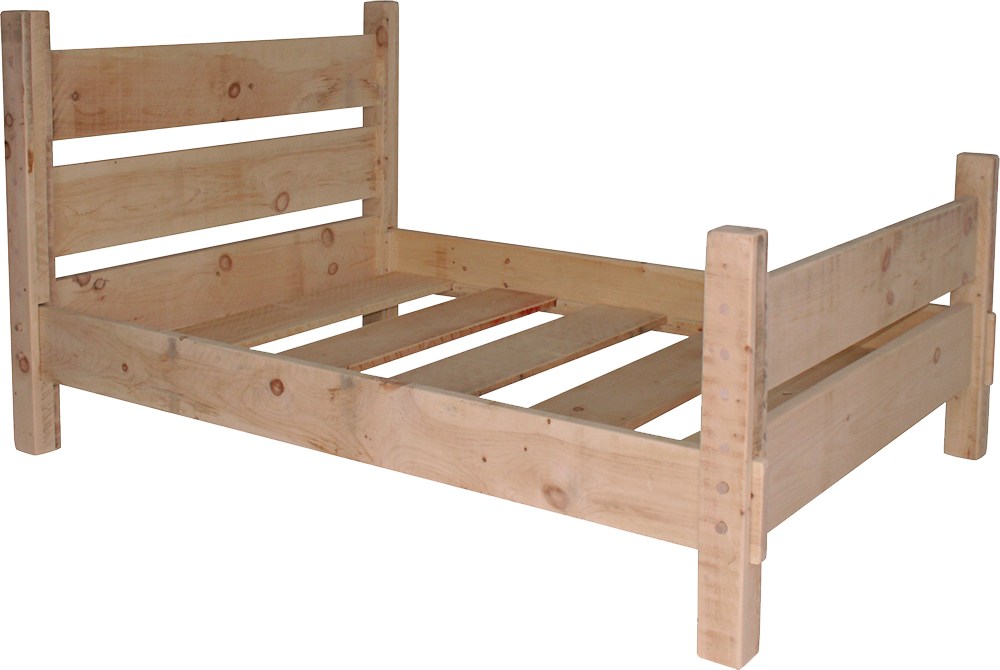 Rustic Barn Fence Bed
