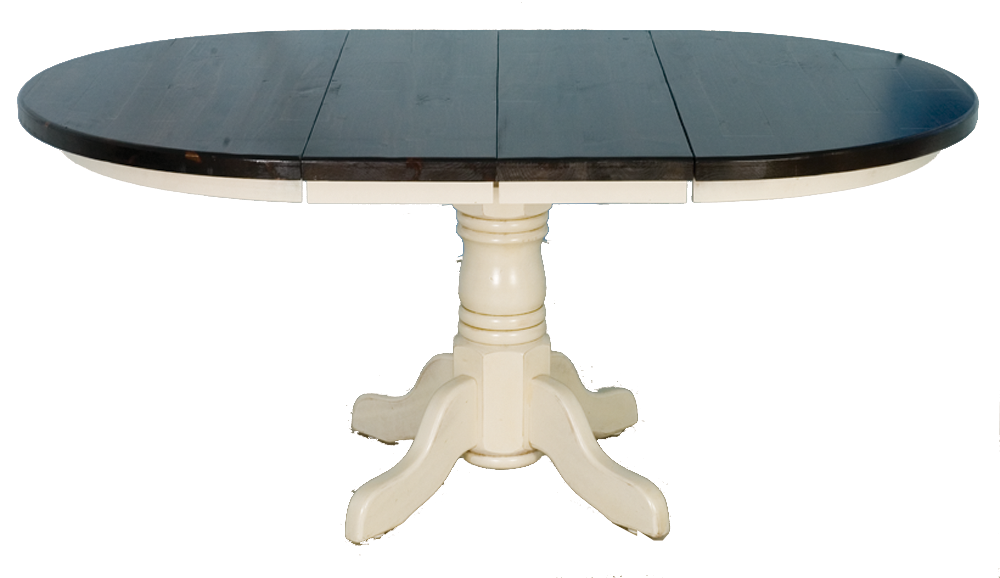 Rustic Pedestal Table