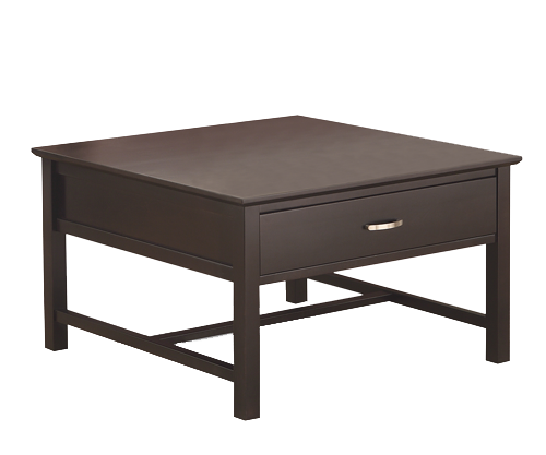 1 Drawer Square Coffee Table