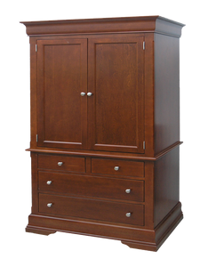 Phillipe 4 Drawer Wide Armoire
