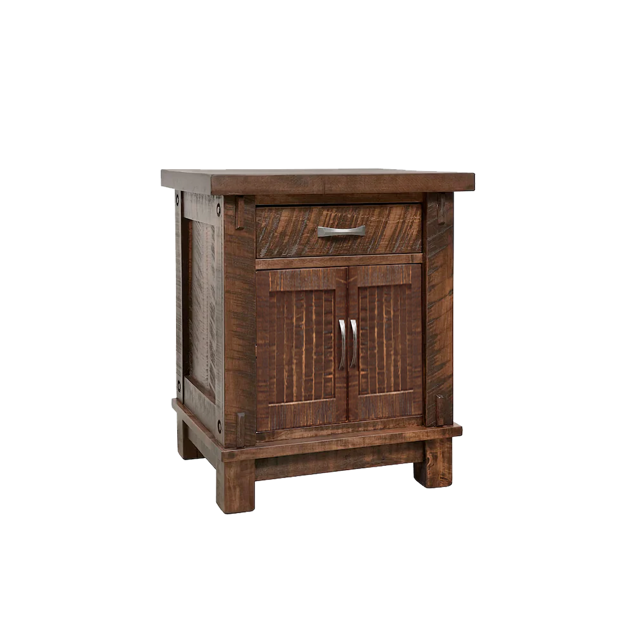 Timber 1 Drawer / 2 Door Nightstand