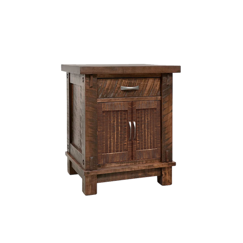 Timber 1 Drawer / 2 Door Nightstand