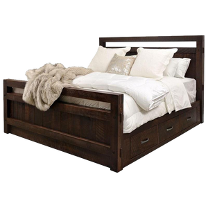 Timber 6 Drawer Bed