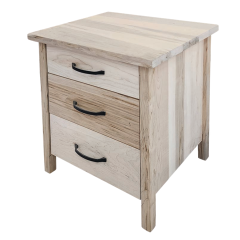 Oslo 3 Drawer Nightstand