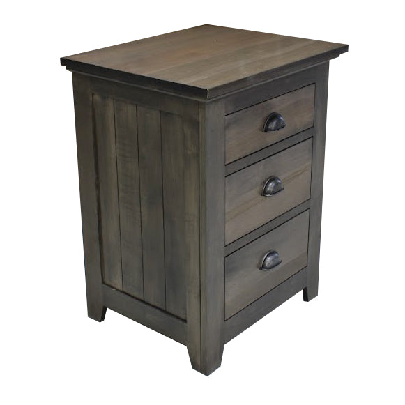 Harvest 3 Drawer Nightstand