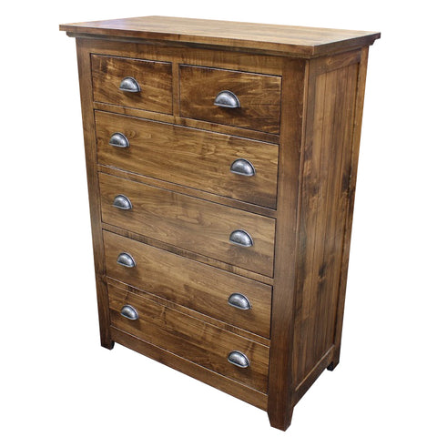 Harvest 6 Drawer Highboy