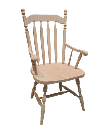 Colonial Bent Arrow Arm Chair