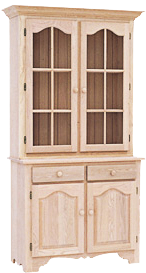 Legacy 2 Long Door Buffet with Hutch A402