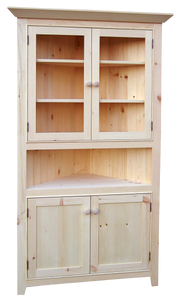 Legacy 40" Corner Cabinet with Beading