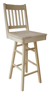 Mission Swivel Bar Chair