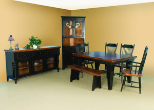 Bevel Top Dining Suite