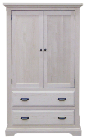 Chateau 2 Drawer 2 Door Armoire