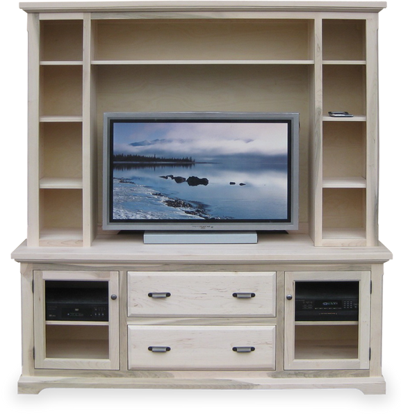 72" HDTV Console with Hutch CH-72H