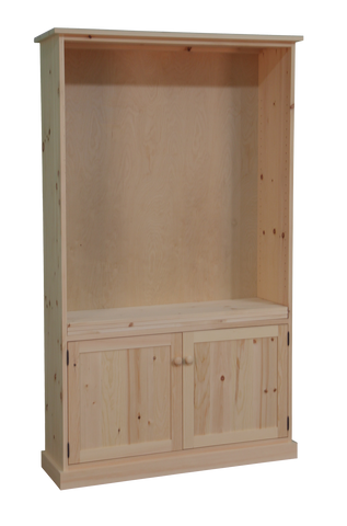 Cottage Standard Tall Bookcase with 2 Doors