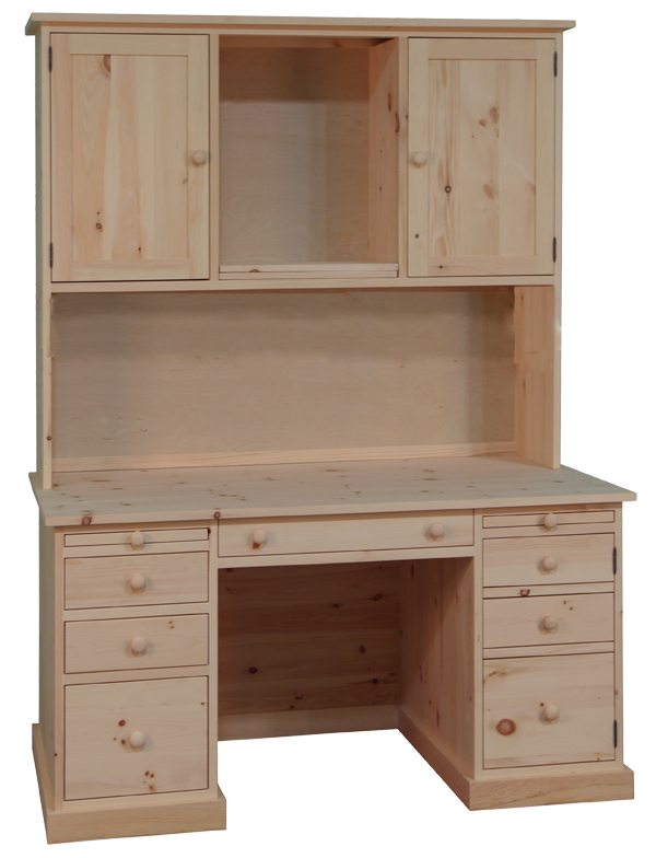Cottage Classic Desk with Hutch Craftworks at the Barn