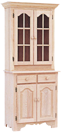 Legacy 2 Long Door Buffet with Hutch D302