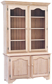 Legacy 2 Long Door Buffet with Hutch