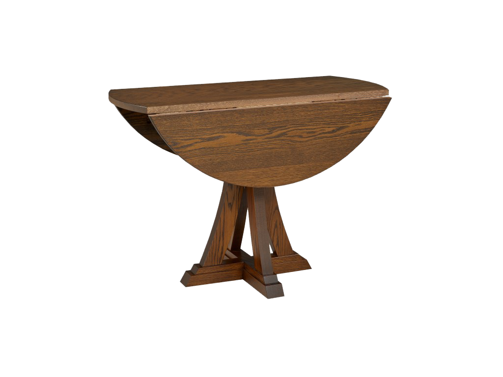 Eiffel Drop Leaf Table with Leaves Down