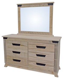 Hamilton 6 Drawer Dresser with Mirror