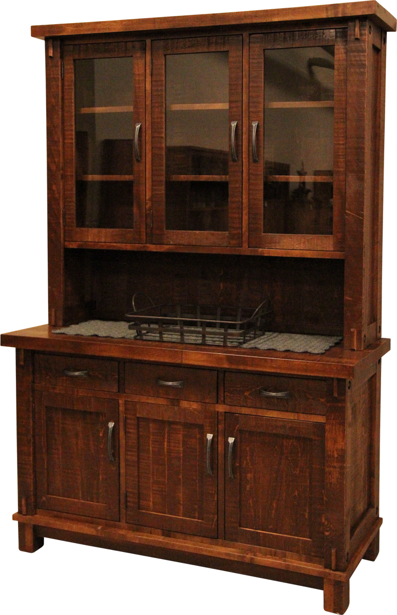 Timber Buffet with Hutch Craftworks at the Barn