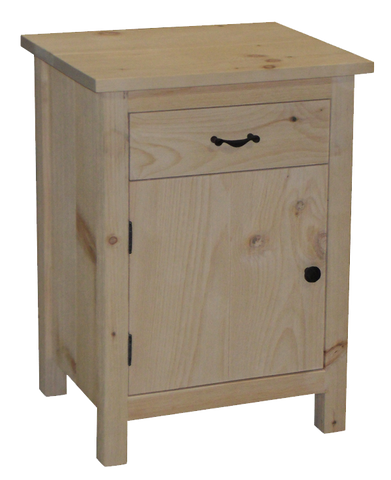 Lakeshore 1 Door 1 Drawer Nightstand