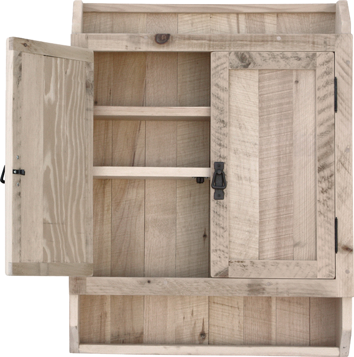Rustic Double Wall Cabinet