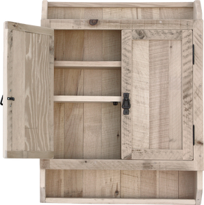 Rustic Double Wall Cabinet