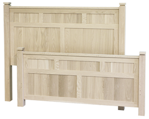 Metro Panel Bed with High Footboard