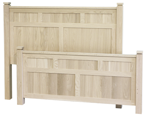 Metro Panel Bed with High Footboard