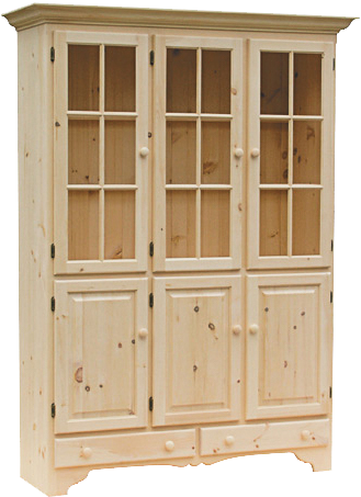 Legacy Old Country 6 Door China Cabinet