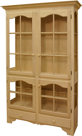 Legacy 4 Door 2 Drawer China Cabinet