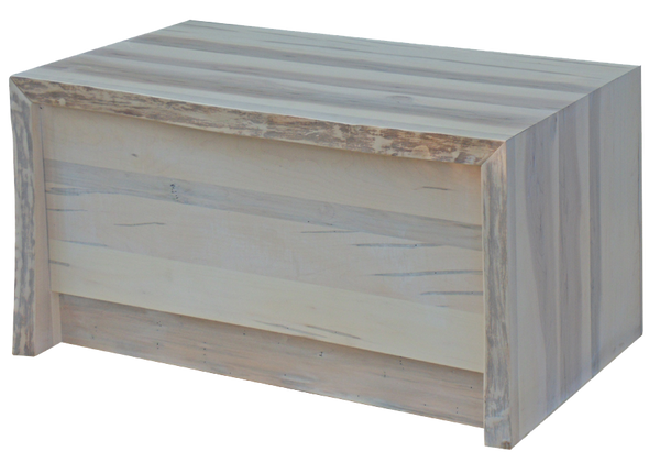 Live Edge Waterfall Blanket Box