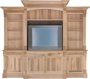Brentwood TV Wall Unit with Bookcases