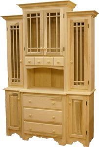 Legacy 2 Door / 3 Drawer Buffet with Hutch