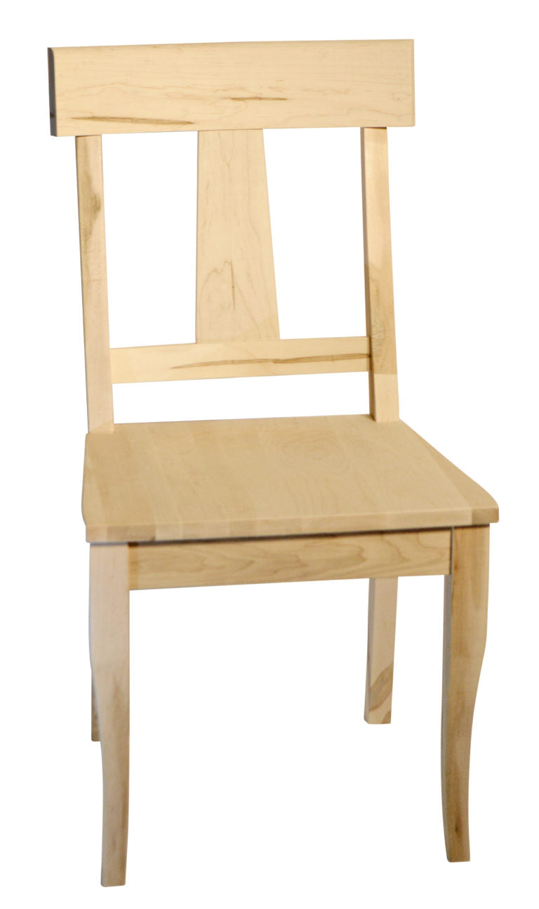 Andrew Side chair in unfinished maple