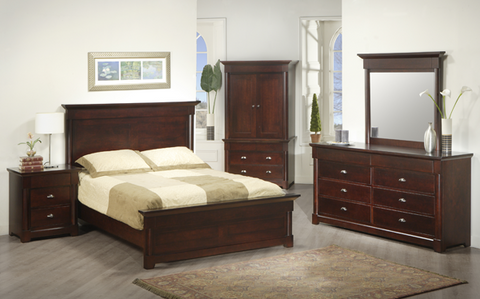 Hudson Valley Low Footboard Bed