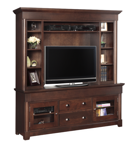 Hudson Valley 76" TV Console with Hutch