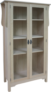 Mission 2 Door Tall Bookcase