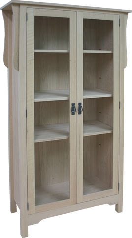 Mission 2 Door Tall Bookcase