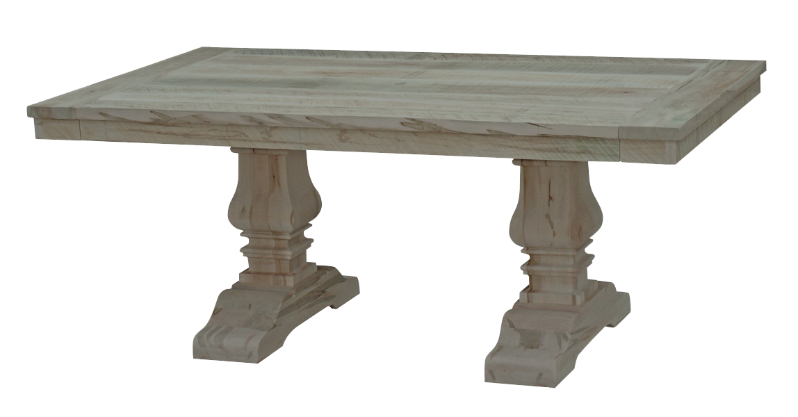 Century Millsawn Pedestal Table