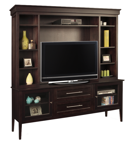 Stockholm 76" TV Console with Hutch